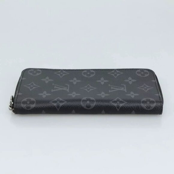LOUIS VUITTON Monogram Eclipse Zippy Wallet Vertical Wallet - Picture 12 of 16